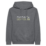 Mama's Lucky Charm - A Hug in Every Stitch - Charcoal Heather - Print Material