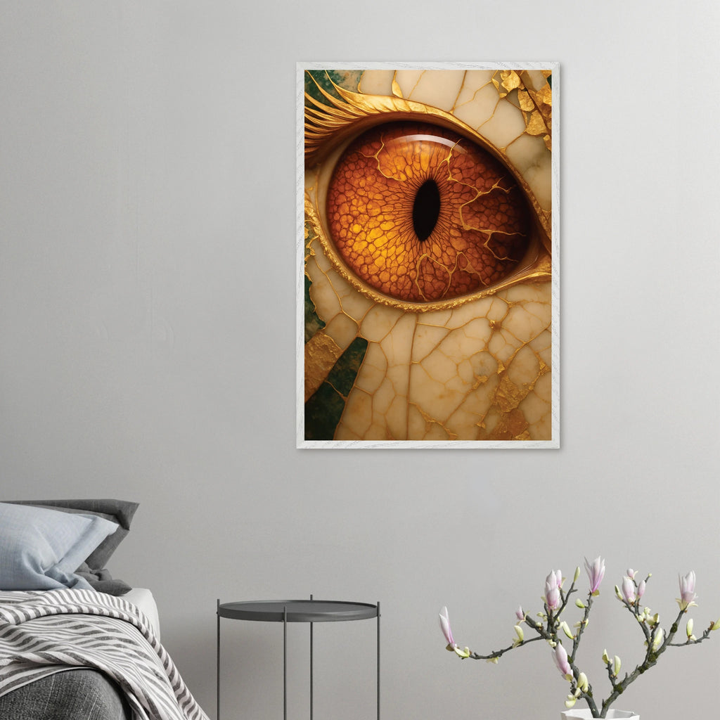 Powerful Vision Wooden Framed Poster – Gift of Art - Default Title - Wooden Framed Posters