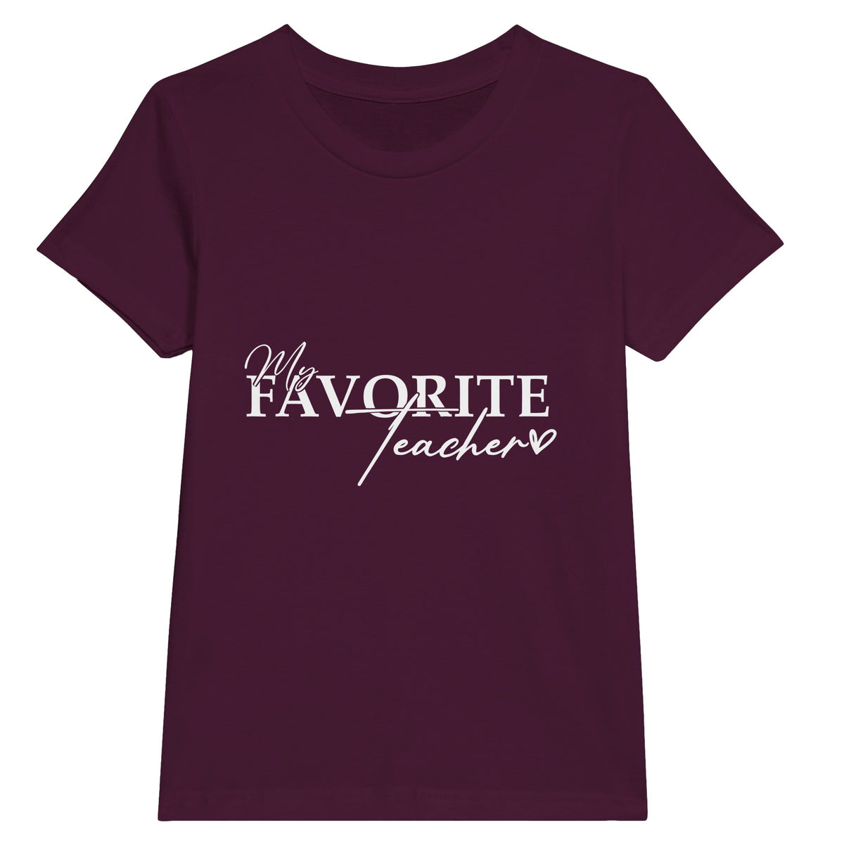 Lessons in Love - Honor Your Favorite Teacher with Pride! - Maroon - Print Material