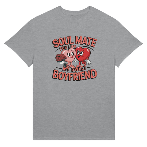 Soulmate for Life - Perfect Valentine’s Day T-Shirt - Sports Grey - T-Shirt