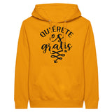 Blooms of Self-Love - Quierete Floral Hoodie - Gold M - Hoodies