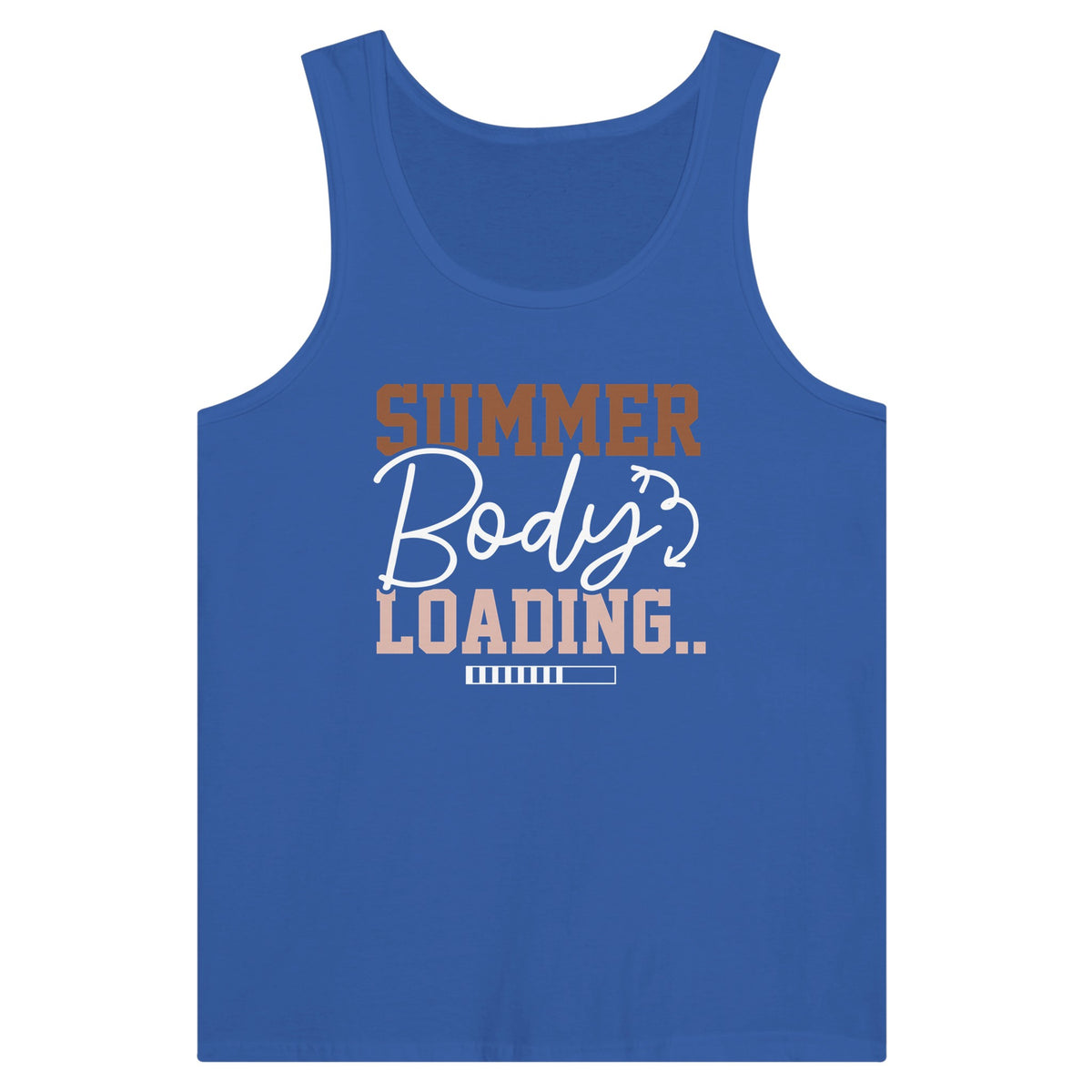 Step into Summer - Elevate Your Wardrobe with Our Trendy Tank Top - True Royal - T-shirts