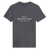 Heartfelt Tribute - Celebrating Mother's Day in Style - Dark Heather - T-shirts