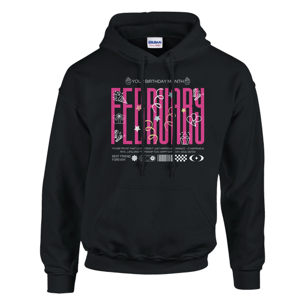 Gildan Hoodie for Soul Sisters by Month - February - Hoodies