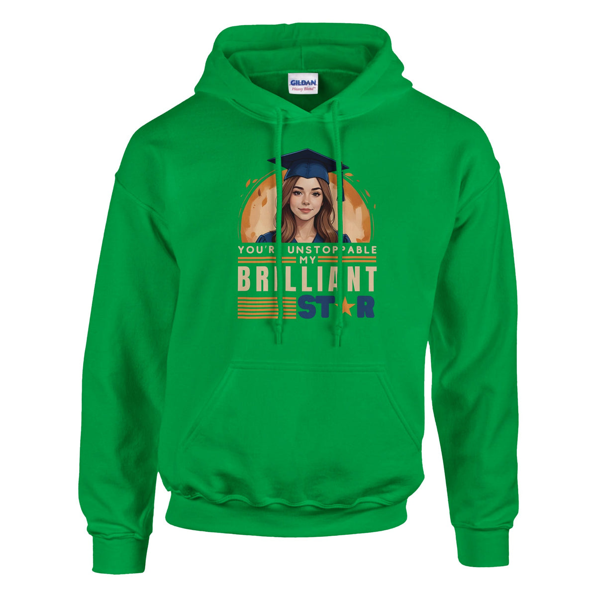 Bright Future - The Graduate’s Keepsake Hoodie - Irish Green - Hoodies