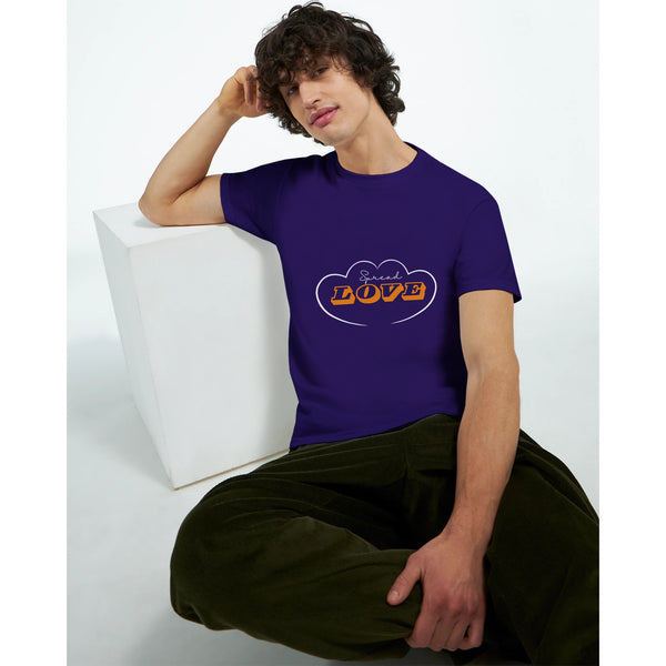 Orange Glow of Love - Where Memory Meets Art - Purple - T-shirts