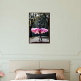 Ballet Reimagined - Iconic Metallic Dance Design - 40x60 cm 16x24″ Dark wood frame - Framed Posters
