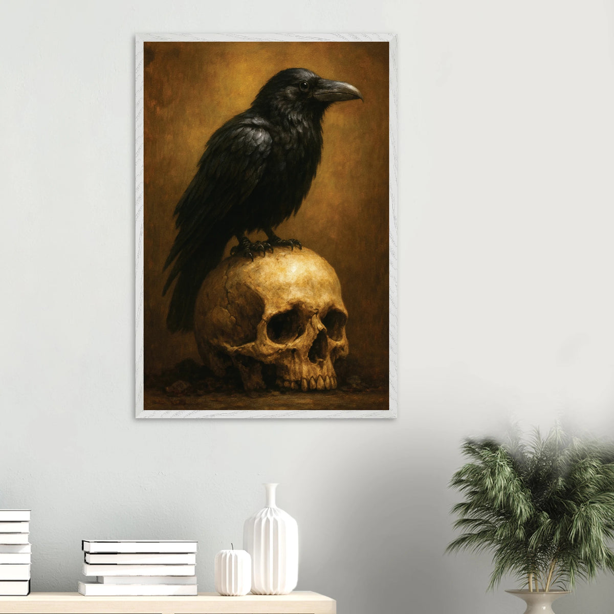 Dark Elegance Wooden Framed Poster – Perfect Gift - Default Title - Wooden Framed Posters