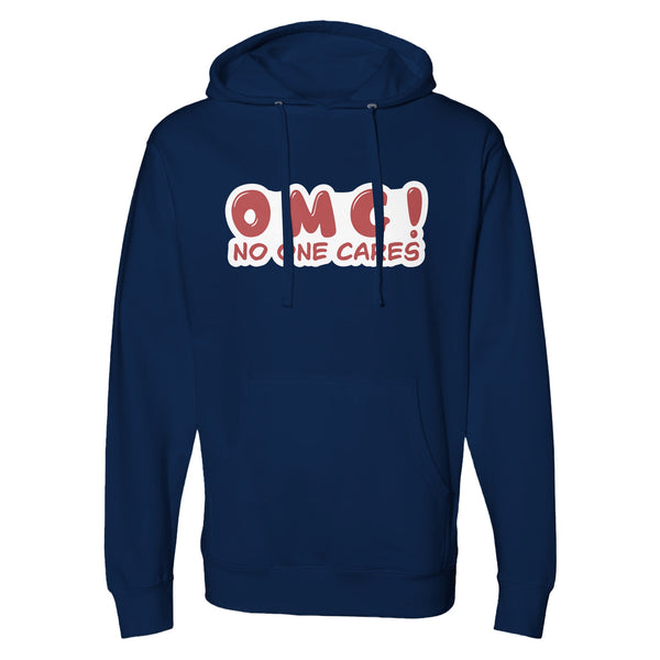 Irreverent Charm - Wear Your Attitude with This Hoodie - Classic Navy - Hoodies