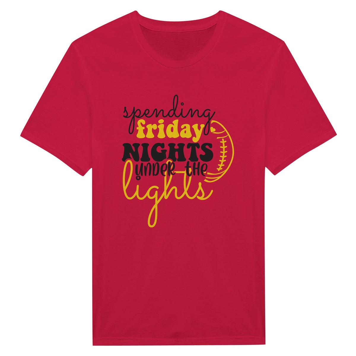 Cherish Friday Nights – Comfort T-Shirt - Red - Crewneck T.shirts