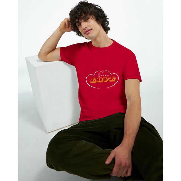 Orange Glow of Love - Where Memory Meets Art - Red - T-shirts