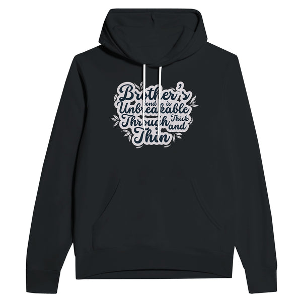 Unbreakable Brotherly Bond Hoodie - Black - Hoodies