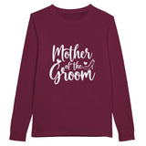 Bride's Mother - A Lifetime of Love - Longsleeve T-shirt - Maroon - Long Sleeve T-shirts