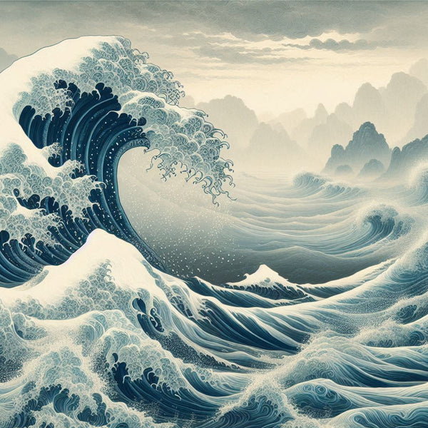 Waves of Serenity Unleashed - - Posters