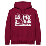 Classic Unisex Hoodie - Sarcasm Is My Love Language - Cardinal Red - Hoodies