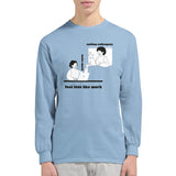 Comfort Fit Long-sleeve Shirt for Office Buddies - - Long Sleeves T-shirts