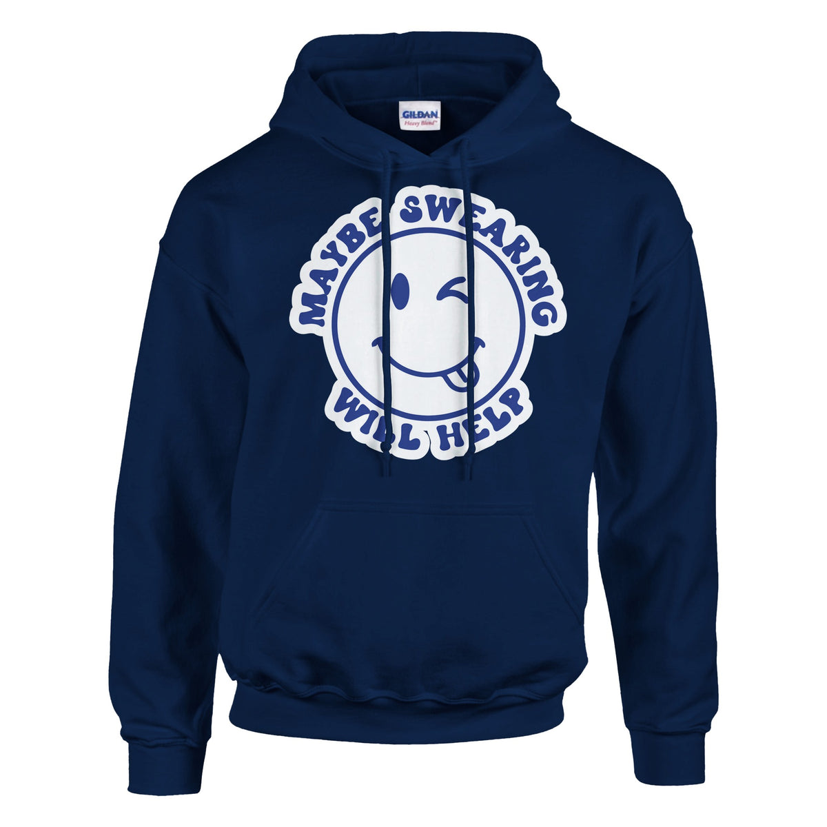 Channel Your Emotions - Maybe Swearing Attire - Navy - Hoodies