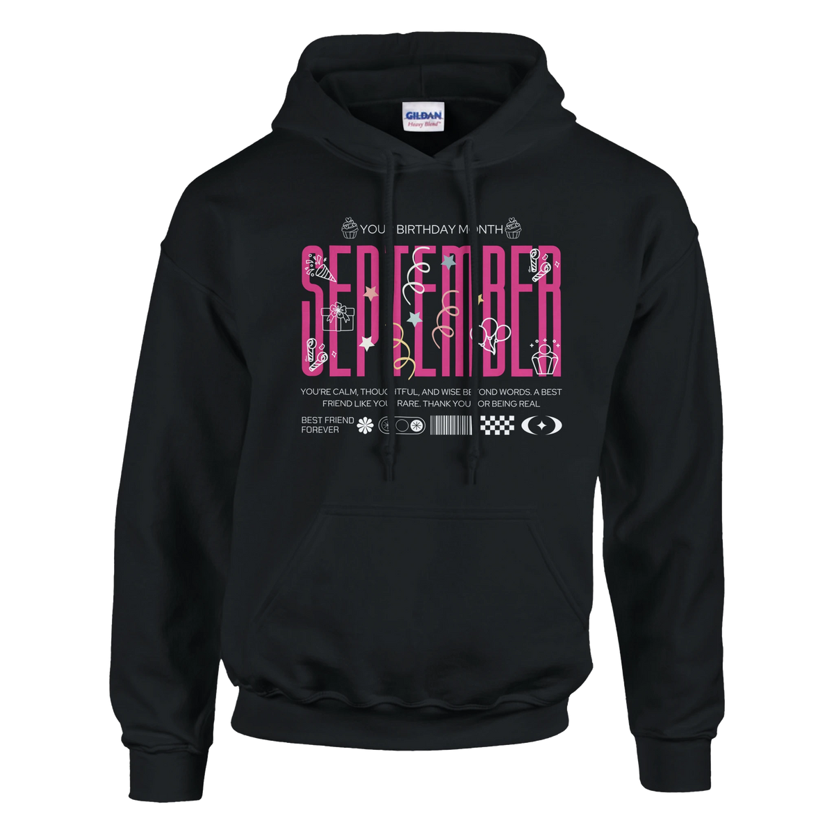 Gildan Hoodie for Soul Sisters by Month - September - Hoodies