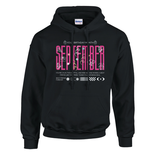 Gildan Hoodie for Soul Sisters by Month - September - Hoodies
