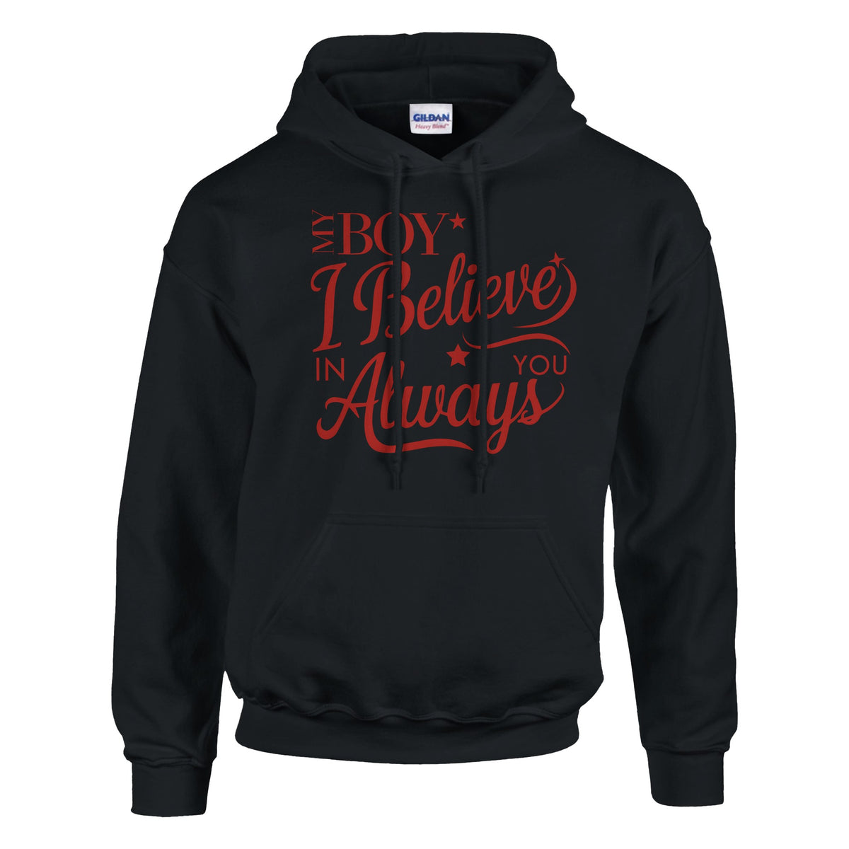 My Boy - A Father's Unwavering Faith in You - Black - Hoodies