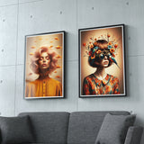 Surreal Harmony Wall Art Duo - 24x36 - Framed Posters