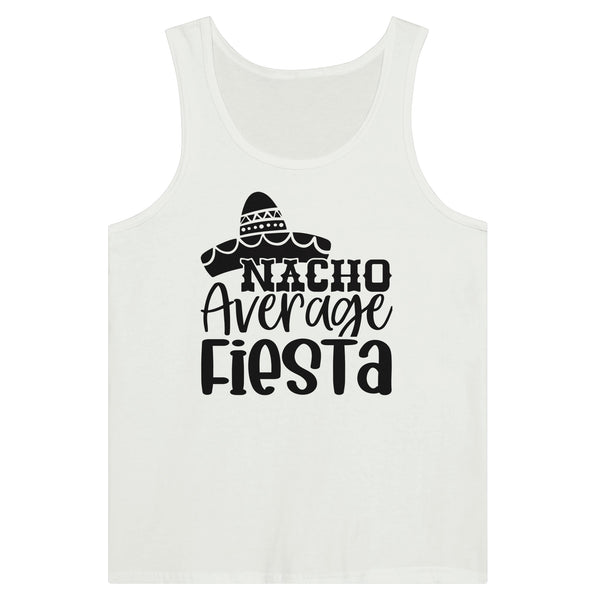 NACHO Average Fiesta - Elevate Your Celebration Style! - White - Print Material