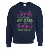 Mama's Small Business Love - Wearable Appreciation - Navy - Sweatshirt