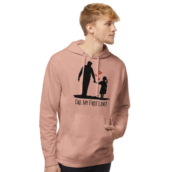 Dad, I Love You - Simple Words, Deep Meaning Hoodie - dusty pink - Sweatshirts