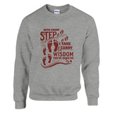 With Every Step - A Heartfelt Gift for Mom - Ash - Sweatshirts