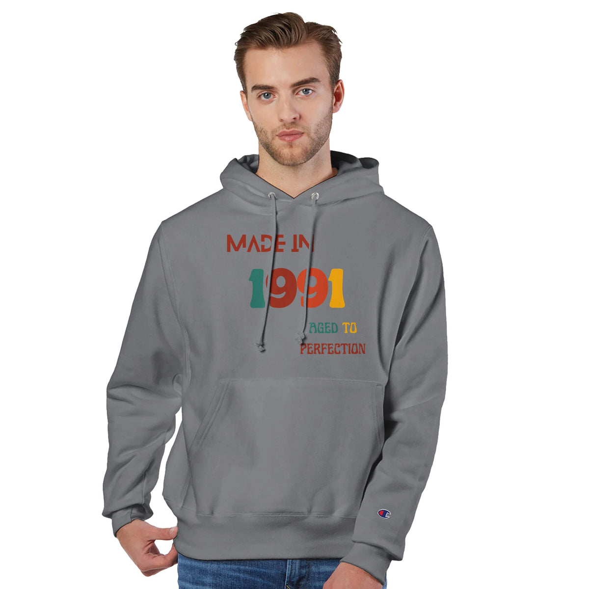 Create Your Perfect Look - Recycled Polyester Unisex Hoodie - oxford gray - Pullover Hoodies