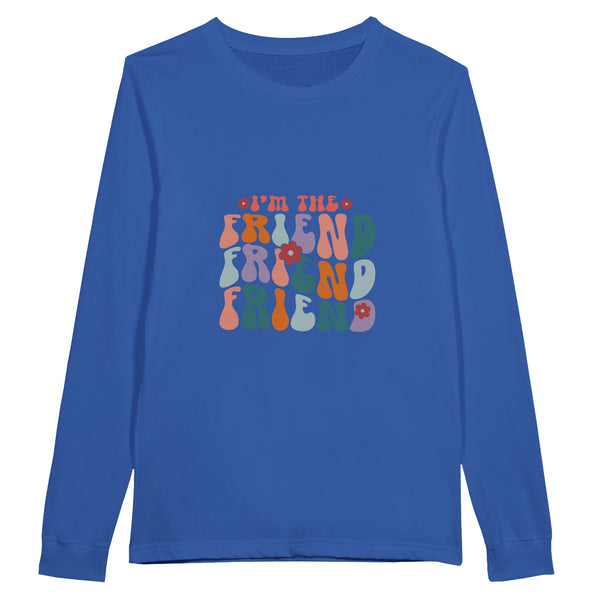 Friendship in Layers - Embrace Every Shade of 'Friend' - True Royal - Long Sleeve T-shirts