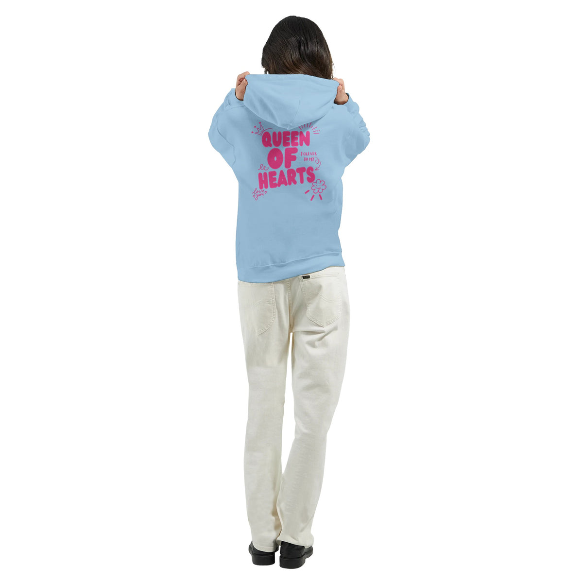 Crowning Love - A Tribute to Mom - Light Blue - Hoodies