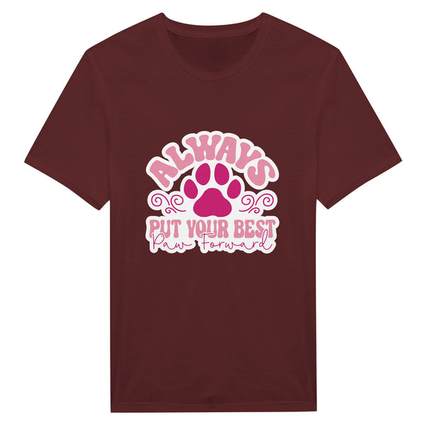 Channel Your Inner Power - Inspirational Tee - Heather Maroon - Crewneck T.shirts