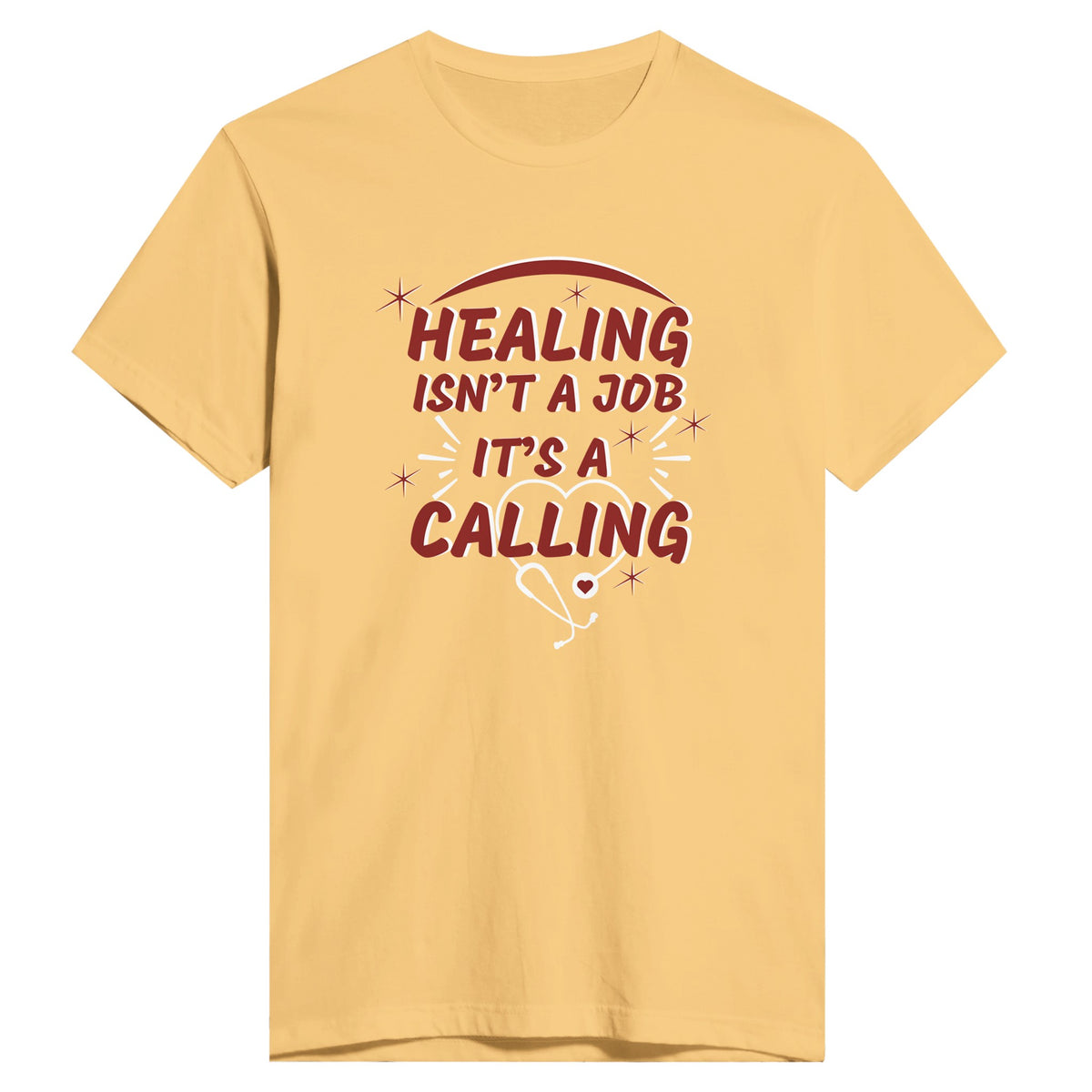 Celebrating the Heart of Healing – Tribute to Doctors - Banana Cream - T-Shirts