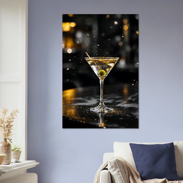 Cheers in Gold – Fine Art Poster Gift - Default Title - Posters