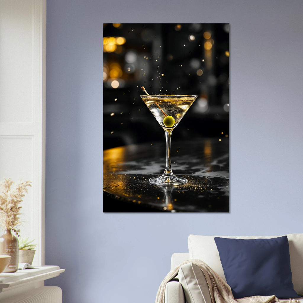 Cheers in Gold – Fine Art Poster Gift - Default Title - Posters