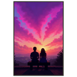 Twilight Together – Premium Memory Poster - - Metal Framed Posters