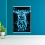 Ethereal Leopard - Mystical Glow - - Framed Posters