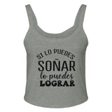 Dreams to Reality - Si lo Puedes Soñar - Athletic Heather - Tank Tops