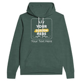 Effortless Style - Customizable Unisex Pullover Hoodie - Heather Forest - Pullover Hoodies