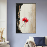Cracks of Hope - A Flower’s Journey - - Framed Posters