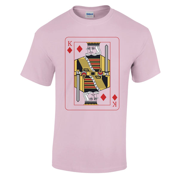 Playing Cards- K- Heavyweight Unisex Crewneck T-shirt - - Print Material