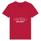 Life's Wisdom Woven - Reflecting on the Journey - Red - T-shirts