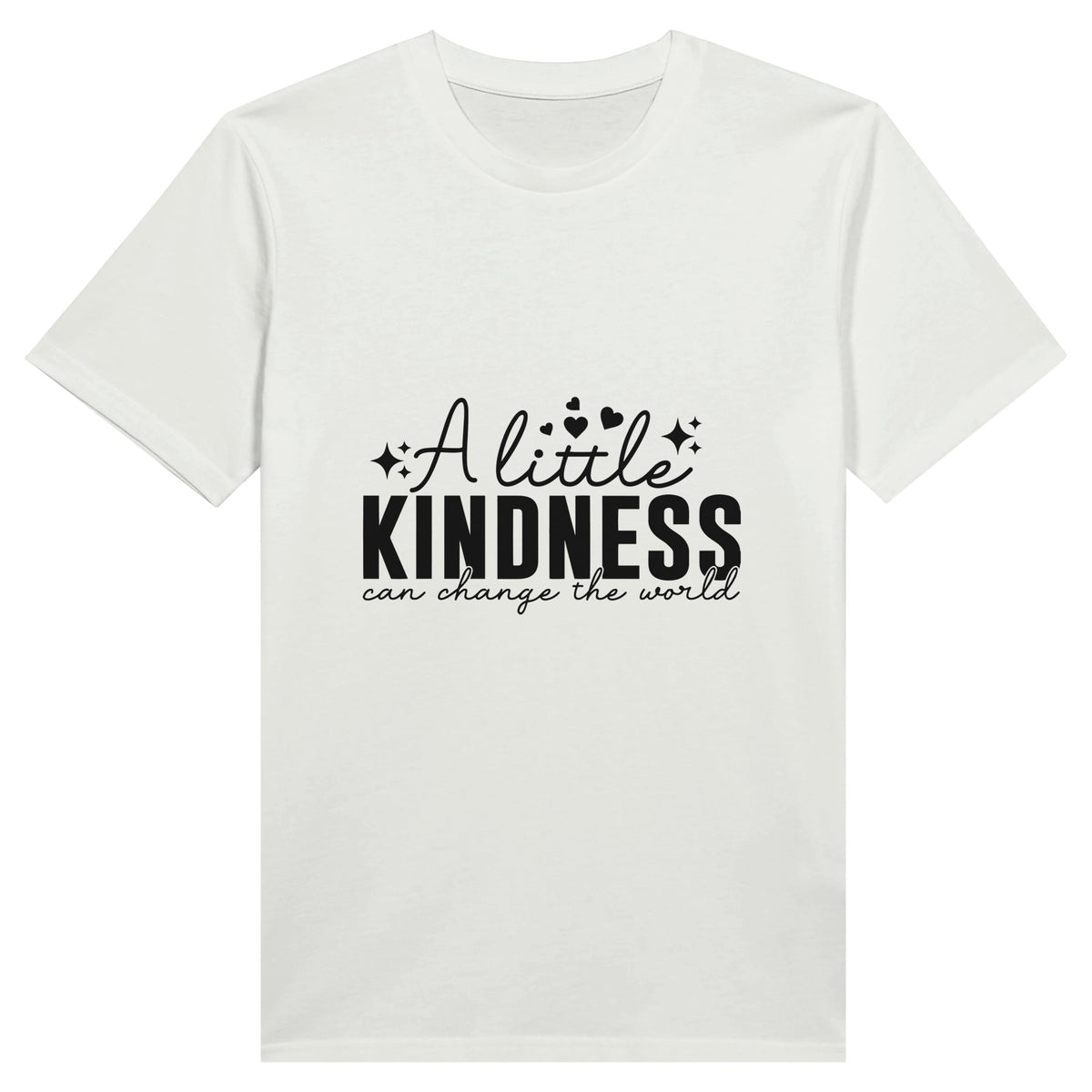 A Little KINDNESS Can Change the World - Wear Your Impact - White - T-shirts