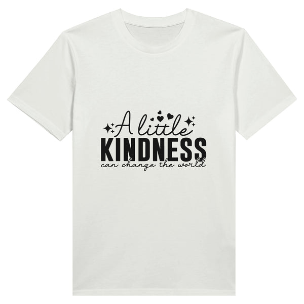 A Little KINDNESS Can Change the World - Wear Your Impact - White - T-shirts