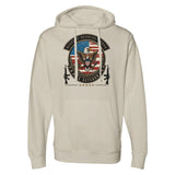 Defender's Emblem - Bold U.S. Veteran Hoodie - bone - Sweatshirts