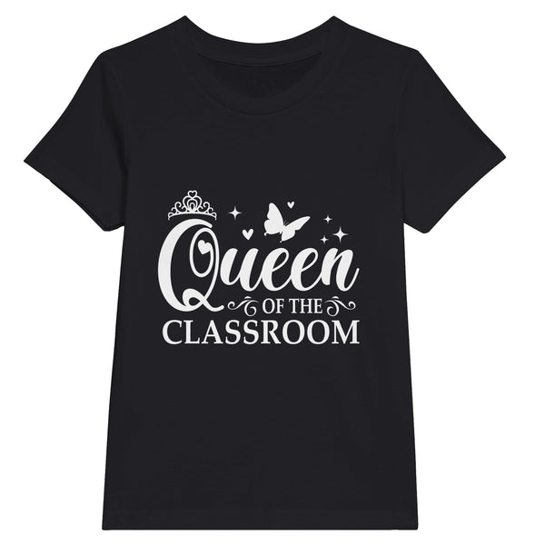 Classroom Royalty - Wear Your Crown Proudly! - Black - Kids' T-shirts