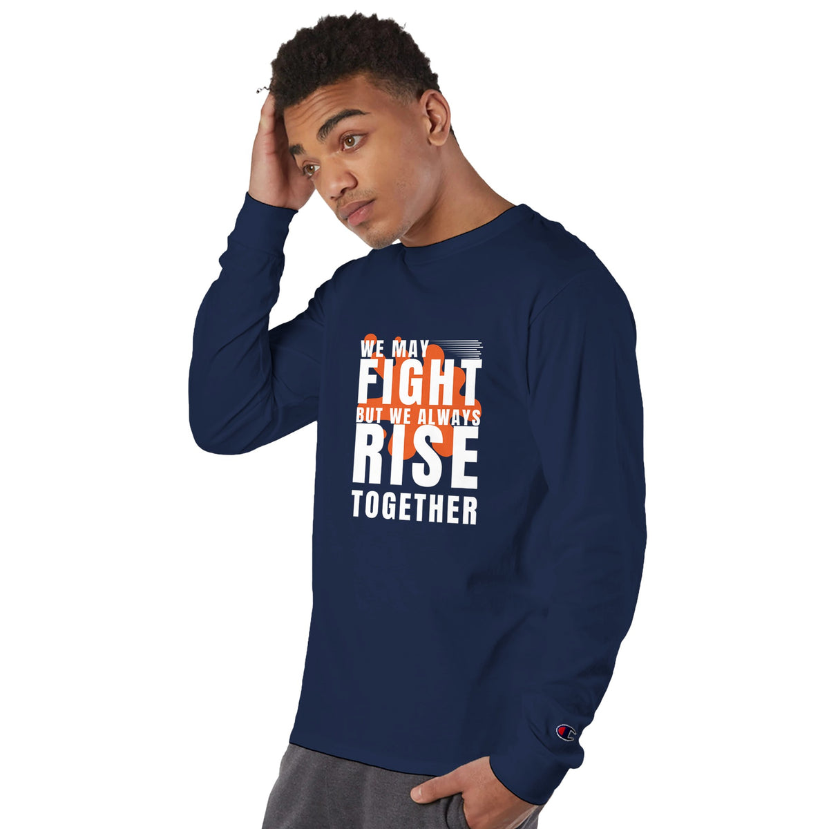 United We Stand - Brotherly Bonds Tee - Navy - T-shirts