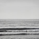 Monochrome Ocean Tranquility - 16x24 - Framed Posters