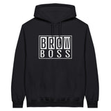 BROW BOSS - Style with Swagger, Share Your Story - Black - Hoodies